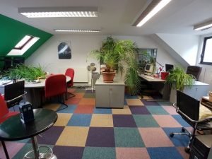 Radnom Carpet tiles in office