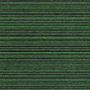 Burmatex Go To Apple Green Stripe Carpet Tile