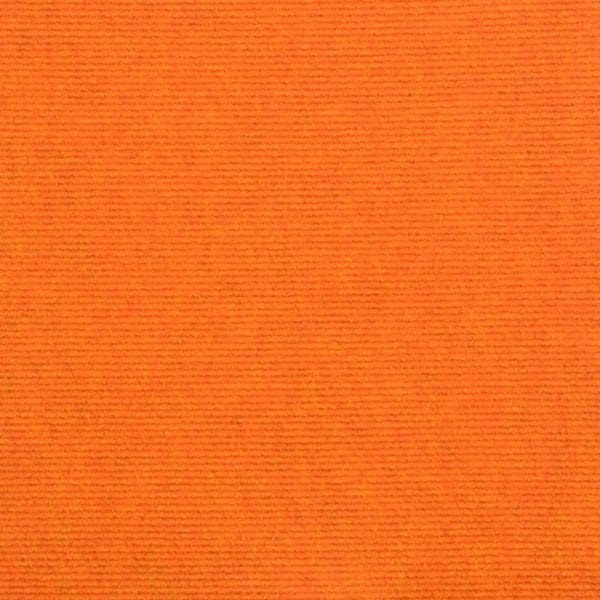 Burmatex Orange Oundle Ribbed carpet tile