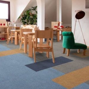 Affordable, commercial grade carpet tiles