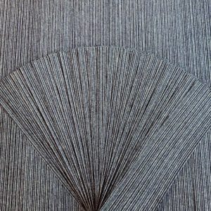 Leading UK Brand Black and Grey Stripe Loop Pile Carpet Plank, 68 planks covering 17m² £140