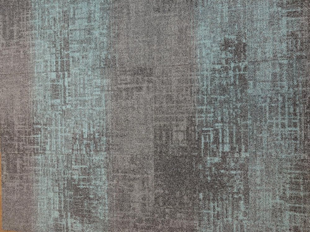 Burmatex Leading UK Brand Turquoise Grey loop Carpet Tile boxes of 20 tiles covering5m² - Image 4