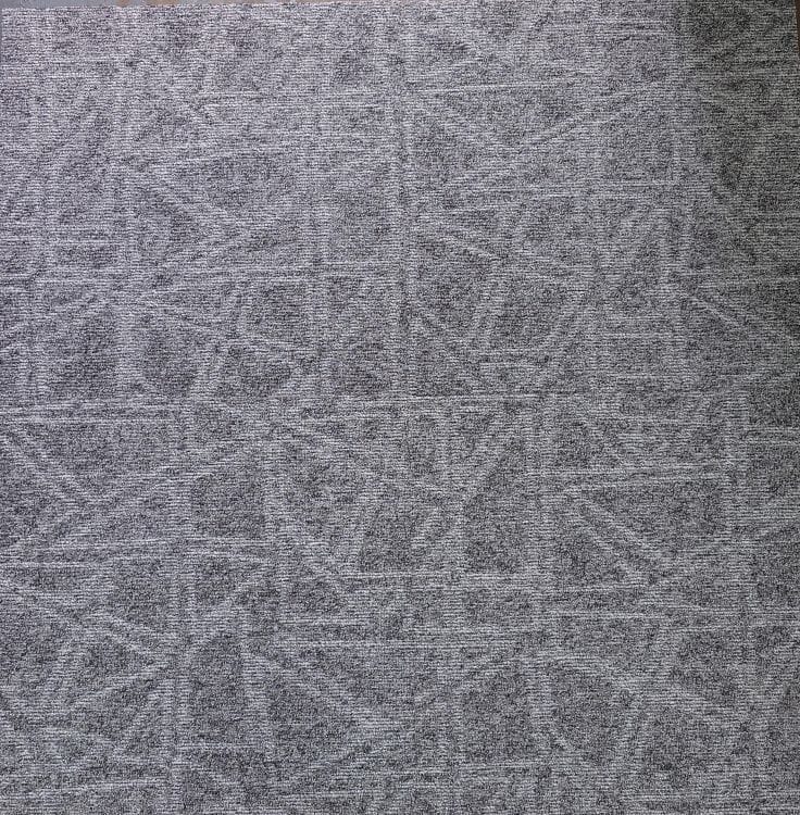 Burmatex Leading UK Brand Mid Grey Chalk effect Loop Carpet Tile boxes of 20 (5m2) £40 inc. Mainland delivery. - Image 2